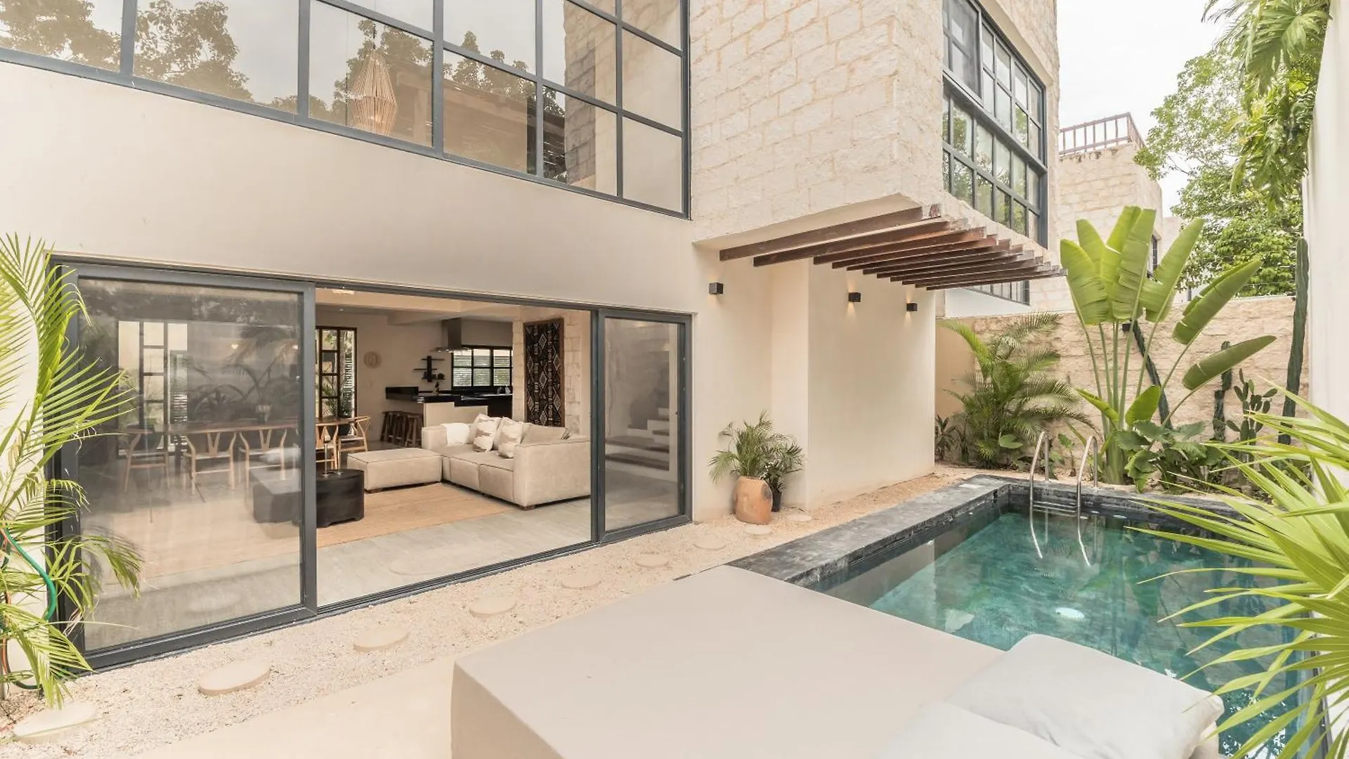 Ferienhaus Villa New Aura Jungle Getaway Tulum Mexiko